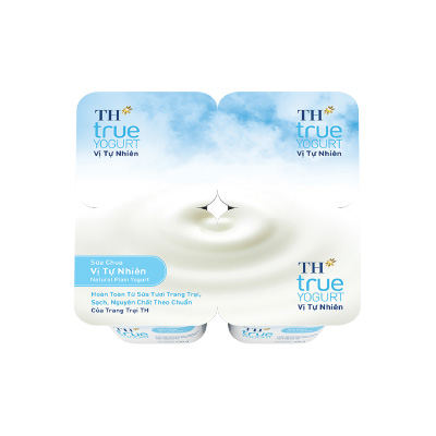 Sữa chua vị tự nhiên TH True Yogurt 100g