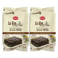 Lá kim tẩm dầu oliu 4.5gr*2 gói*40