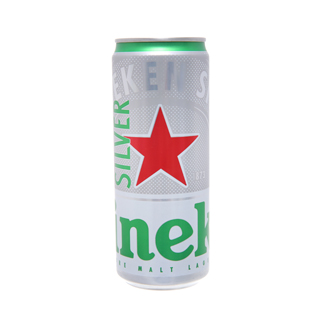 Bia Heineken Silver lon cao 330ml T24